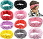 Baby Headbands Turban Knotted, Girl's Headband for Newborn,Toddler and Childrens (10Pack-CL3)