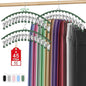 3 Pack Legging Organizer for Closet Hanging, Pants Hangers