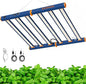 ECOHOM 500W LED Grow Light, Full Spectrum Dimmable Daisy Chain, Pro Bar Style for 4x4ft Grow Tent, Foldable & Hanging Growing Lamp for Indoor Plants Seedlings, Veg and Bloom