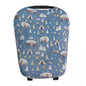 Copper Pearl Multi-Use Cover: Car Seat Covers, Nursing Cover, and Stroller Cover for Sun - Stretchy Fabric, All-Season Use, Stylish Designs, Easy Access for Moms - Bridger