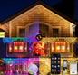 LED Icicle Lights for Outdoor Christmas Decorations,66Ft 800 LEDs Color Changing Christmas Fairy Light,APP & Remote Control,17 Lighting Modes,Plug in RGB hanging Curtain Lights for Xmas Party Wedding