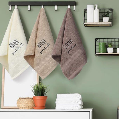 3 Pcs Farmhouse Decorative Hand Towels