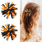 Yxiang 2PCS Orange Korker Hair Bow Clips Toddler Girls 3'' Curly Corker Ribbon Hair Clip Spiral Swirl Festival Decor Accessories Kids Gift