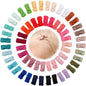 CÉLLOT 60Pcs Baby Hair Clips 1.2" Tiny Baby Bows Snap Hair Clips for Thin Hair Grosgrain Ribbon Hair Bows Clips for Baby Girls Toddlers Infant in Pairs