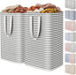 Lifewit 2 Pack Laundry Hamper Large Collapsible Laundry Baskets, Freestanding