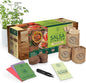 Garden Republic Salsa Grow Kit - Starter kit with Seeds, Soil, Planters & Shears