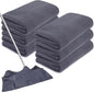 6 Pcs Extra Large Microfiber Cleaning Cloth Reusable Microfiber Towels Thick