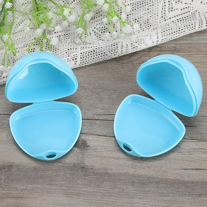 Accmor Pacifier Case, Pacifier Holder Case, Pacifier Container for Travel, BPA Free, Blue, 3 Pack