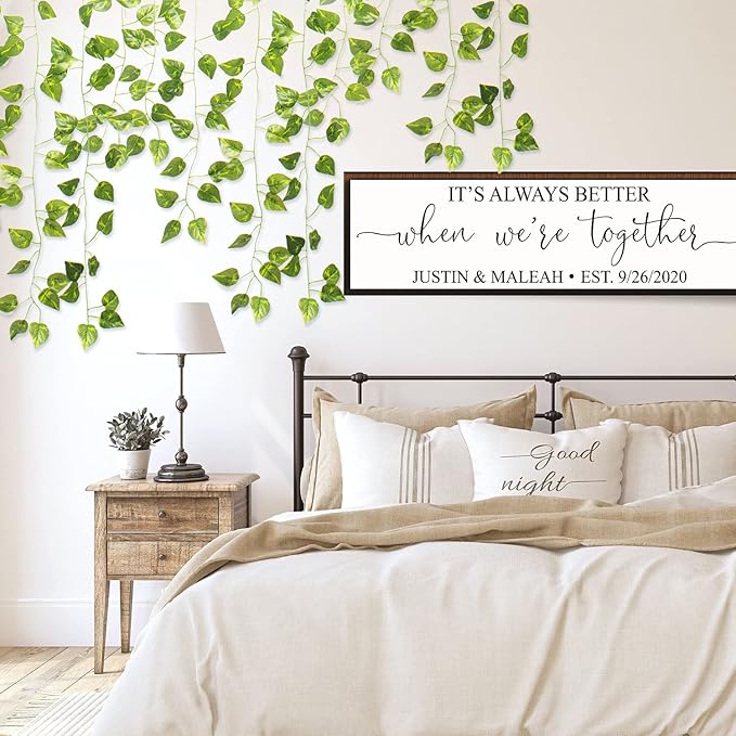 24 Pack 173ft Artificial Ivy Vines Fake Garland Leaves Plants Hanging Greenery Garland for Bedroom Wedding Party Garden Wall Decoration