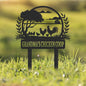 Personalized Metal Chicken Coop Sign, Custom Name Chicken Coop Signs for Outside, Decorative Garden Stakes, Metal Yard Art, Backyard Farmhouse Decor, Chicken Gifts for Women Man Color04
