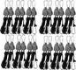 Grow Light Rope Hanger ，1/8" 8-Feet Long Heavy Duty Adjustable Rope Clip Hanger, Adjustable Rope Ratchet Hangers 150 Lbs per Pair (12 Pairs)