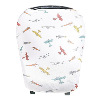 Copper Pearl Multi-Use Cover: Car Seat Covers, Nursing Cover, and Stroller Cover for Sun - Stretchy Fabric, All-Season Use, Stylish Designs, Easy Access for Moms - Ace