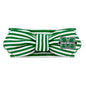 Creative Knitwear Marshall Thundering Herd Infant Girls Kelly/White Striped Hair Knot Headband Embroidered Logo - Size Newborn - 4T