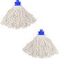 Cotton String Screw on Mop Replacement Head Compatible