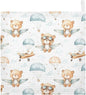 vvfelixl Baby Muslin Washcloths Cute Bear Pilot Baby Burp Cloths Cotton Babys Face Towel for Newborn Infants Boys Girls Soft and Absorbent 11.8 X 11.8 in, 3 Pack