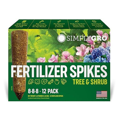 Tree & Shrub Fertilizer Spikes (12 Spikes - 3.0 Lbs)