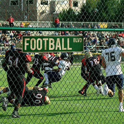 Football Gifts for Boys 8-12 Accessories Football Stuff Wall Decor for Boys Room Football Room Gear Teen Boys Birthday Christmas Vintage Wall Sign