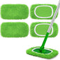 Reusable Microfiber Mop Pads Compatible