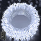 Ollny Christmas Lights 200LED 60FT Indoor, Cool White Connectable Plug in String Light Outdoor, 8 Modes Waterproof Timer LED Fairy Lights for House Outside Bedroom Patio Balcony