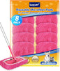 Keepow 8 Pack Reusable Mop Pads Compatible