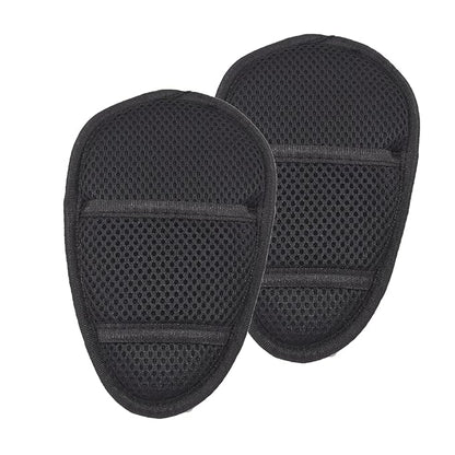 2 Pack Baby Stroller Crotch Pads, Baby Seat Stroller Strap Pads, Baby Stroller Chest Harness Crotch Cushion, Pushchair Seat Chest Harness Crotch Covers for Kids/Child Seats (Black)
