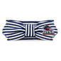 Creative Knitwear UTSA Roadrunners Texas San Antonio Infant Girls Navy/White Striped Hair Knot Headband Embroidered Logo - Size Newborn - 4T