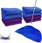 8 Pcs Extra Large Microfiber Cleaning Cloths – 30x20 in Mop Towels