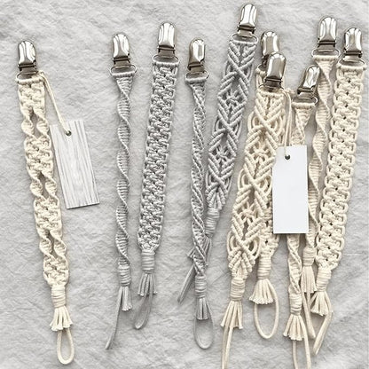25 PCS 1" Suspender Clips Metal Pacifier Clip Holder for Pacifiers DIY Baby Girl Toy Bibs Garter Making Supplies (Silver, Bulk)