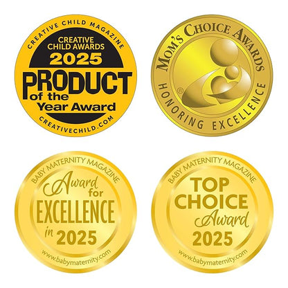 Chicco PhysioForma Dual Soft Orthodontic Pacifier for Babies 6-16 Months, 100% Soft Silicone, Supports Breathing, One-Piece Design, Included Sterilizing Case, BPA Free, 2-Pack, Grey/Dusty Rose