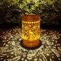 Lawn Social Solar Lanterns Outdoor Waterproof, Flamingos Metal Hanging Solar Lights for Outside, Garden Decor Birthday Gifts for Women Mom Grandma, Outdoor Lantern for Patio Yard Balcony Porch
