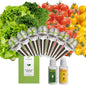 inbloom Organic Salad Green Seed Pod Kit for AeroGarden, Ahopegarden Hydroponics Growing System, Low-Calorie Food, 7-Pods (350+ Seeds, Include Fast and Butter Lettuce, Red and Golden Cherry Tomato)