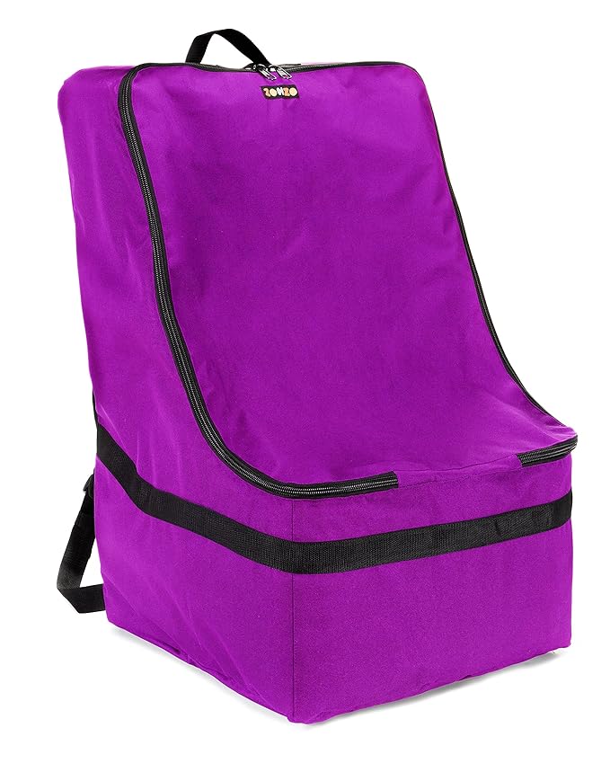 Car Seat Travel Bag — Adjustable, Padded Backpack for Car Seats — Car Seat Travel Tote - Compatible with Most Name Brand Car Seats