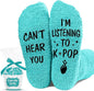 Kpop Merch - Unique Kpop Gifts for Girl, Teen - Cute Korean Socks - Christmas Gifts, Stocking Stuffers for Women