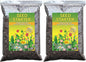 Seed Starter Natural Potting Soil Mix for Germination and Growth (Made in USA) (4 Dry Quarts) (Pack of 2)