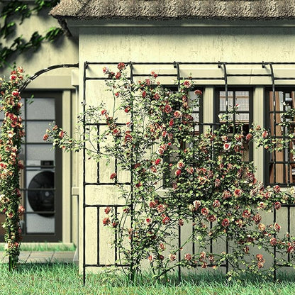 Garden Arch connectors - Length: 15.5 inches, Suitable for Pipe Diameter: 0.78 inches,Connect with a Garden Arch to Form a Garden Promenade