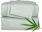 Full Sheets by Pure Bamboo, Genuine 100% Organic Viscose Derived from Bamboo Bed Sheet Set, Luxuriously Soft & Cooling, Double Stitching, Lifetime Quality Promise (Full, Sea Glass)