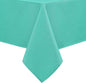 Hiasan 60 X 102 Inch Rectangle Textured Tablecloth - Waterproof Spillproof Antiwrinkle Jacquard Table Cloth for Kitchen and Dining Dinner, Outdoor Picnic, Holiday and Parties, Aqua
