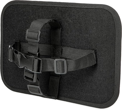 Nuby Shatterproof Rear Facing Backseat Baby Mirror, Black