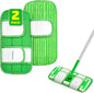 2 Pack Reusable Microfiber Mop Pads, Compatible