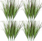 16PCS Artificial Plants,Artificial Shrubs Wheat Grass Greenery,Artificial Greenery Stems Fake Outdoor Plants for Home Decor,Fake Tall Grass Artificial Grass Plant for Outdoor Indoor Decor