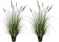 Artificial Plant 47in(2pack) Tall Artificial Lavender Plant,Faux Plants Indoor Home Decorative Artificial Plants & Flowers in Pot Fake Plant, House Plant Indoor