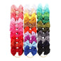 Cinaci 30 Pack Super Stretchy Nylon Headbands with Big Bow Hair Accessories for Baby Girls Infants Toddlers Kids Teens