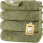 SEMAXE 4-Pack Luxury Bath Towels