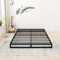 6 Inch King Size Bed Frame Sturdy Mattress Foundation, Heavy Duty Metal Platform with Steel Slats Support No Box Spring Needed, Noise Free, Easy Assembly, Black