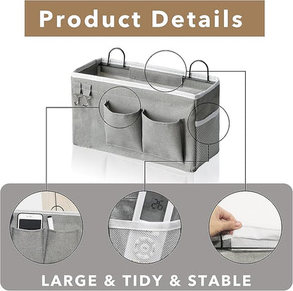 2pcs Hanging Baskets for Organizing, Fabric Wall storage Basket, Wall Organizer