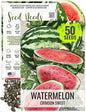 Seed Needs Watermelon Seeds for Planting Crimson Sweet Watermelons - Non-GMO Heirloom & Untreated - Grow an Outdoor Home Grown Garden Filled with Sweet Fruits (1 Pack)
