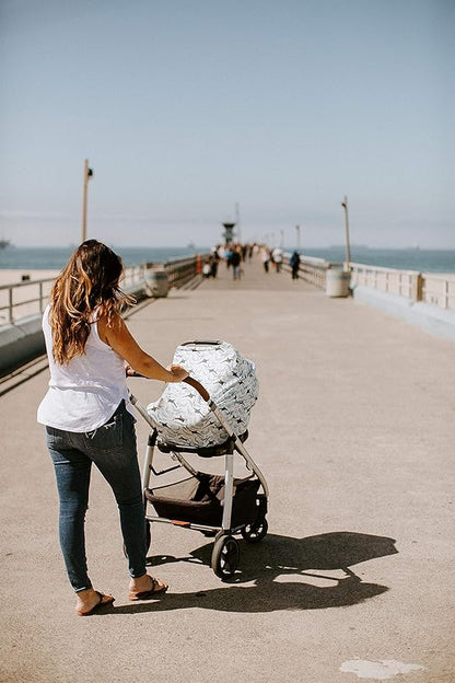 Copper Pearl Kai Multi-Use Cover: Car Seat, Nursing, Stroller - Stretchy Fabric, All-Season, Stylish Designs, Easy Access