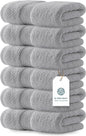 White Classic Luxury Dolphin Gray Hand Towels