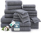 24-Piece Premium Towel Sets for Bathroom