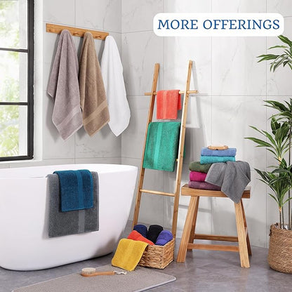 LANE LINEN 100% Natural Cotton Bath Sheets 2 Pack